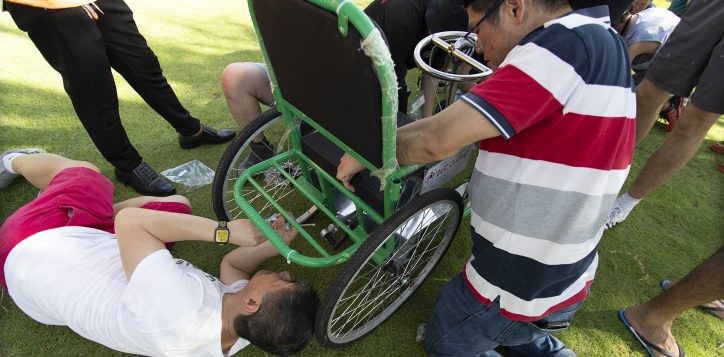 team-building-wheelchair-installing-2